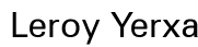 Leroy Yerxa