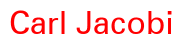  Carl Jacobi