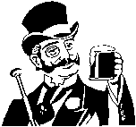 Gentleman with drink.