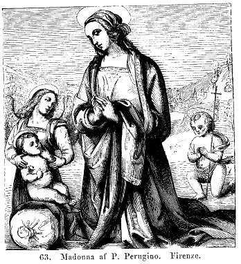 63. Madonna af P.
Perugino. Firenze.