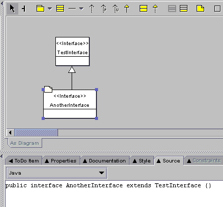 Generalization between two Interfaces.