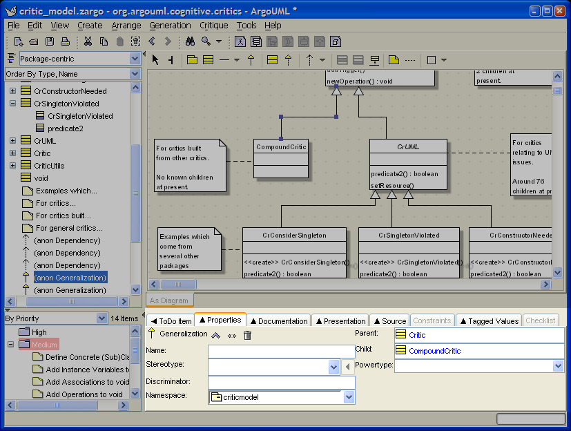 Overview of the details pane