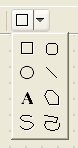 The drawing tools selector.