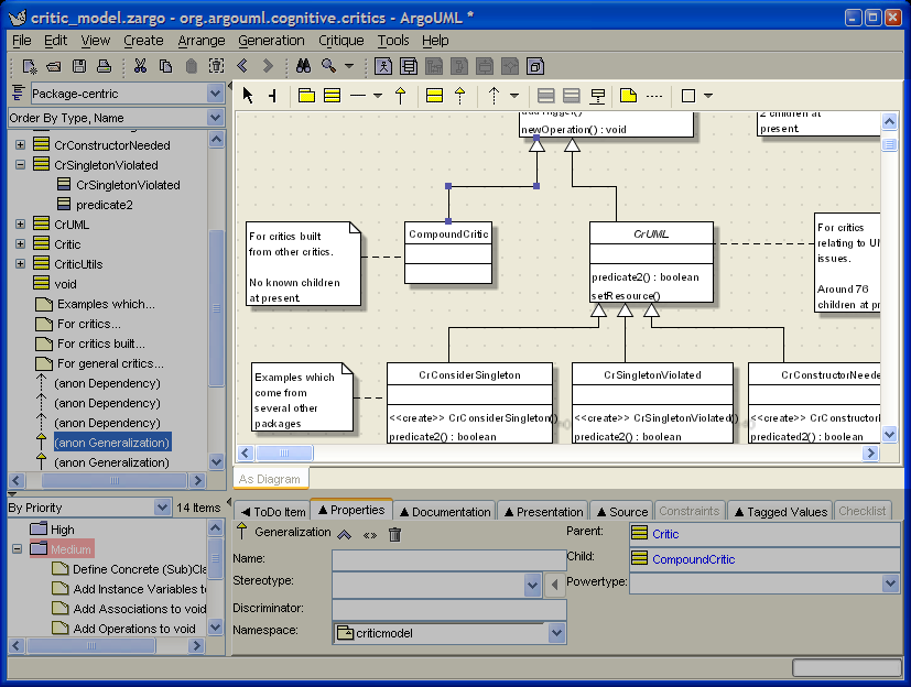Overview of the editing pane