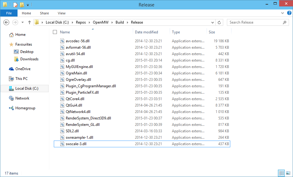 Example DLLs in Release folder image