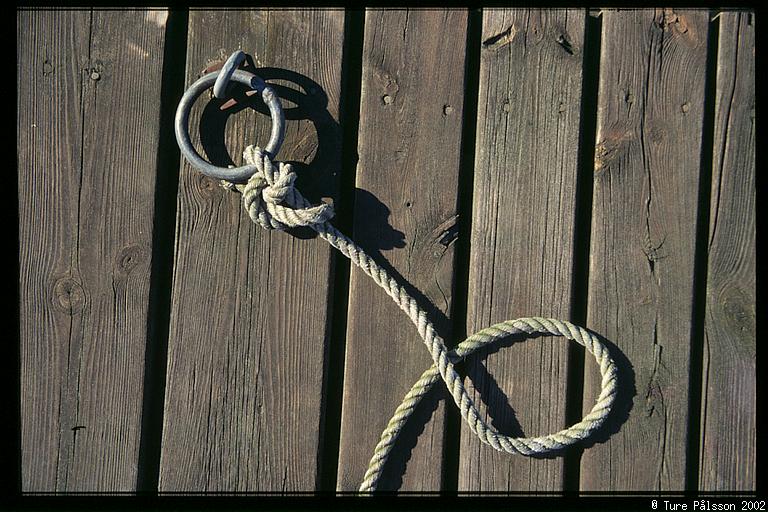 Rope on a bridge, Stångån