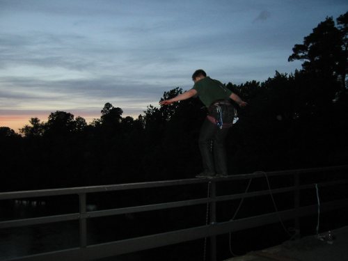 Me on a bridge