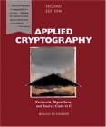 Cover file for 'Applied Cryptography: Protocols, Algorithms, and Source Code in C, Second Edition'